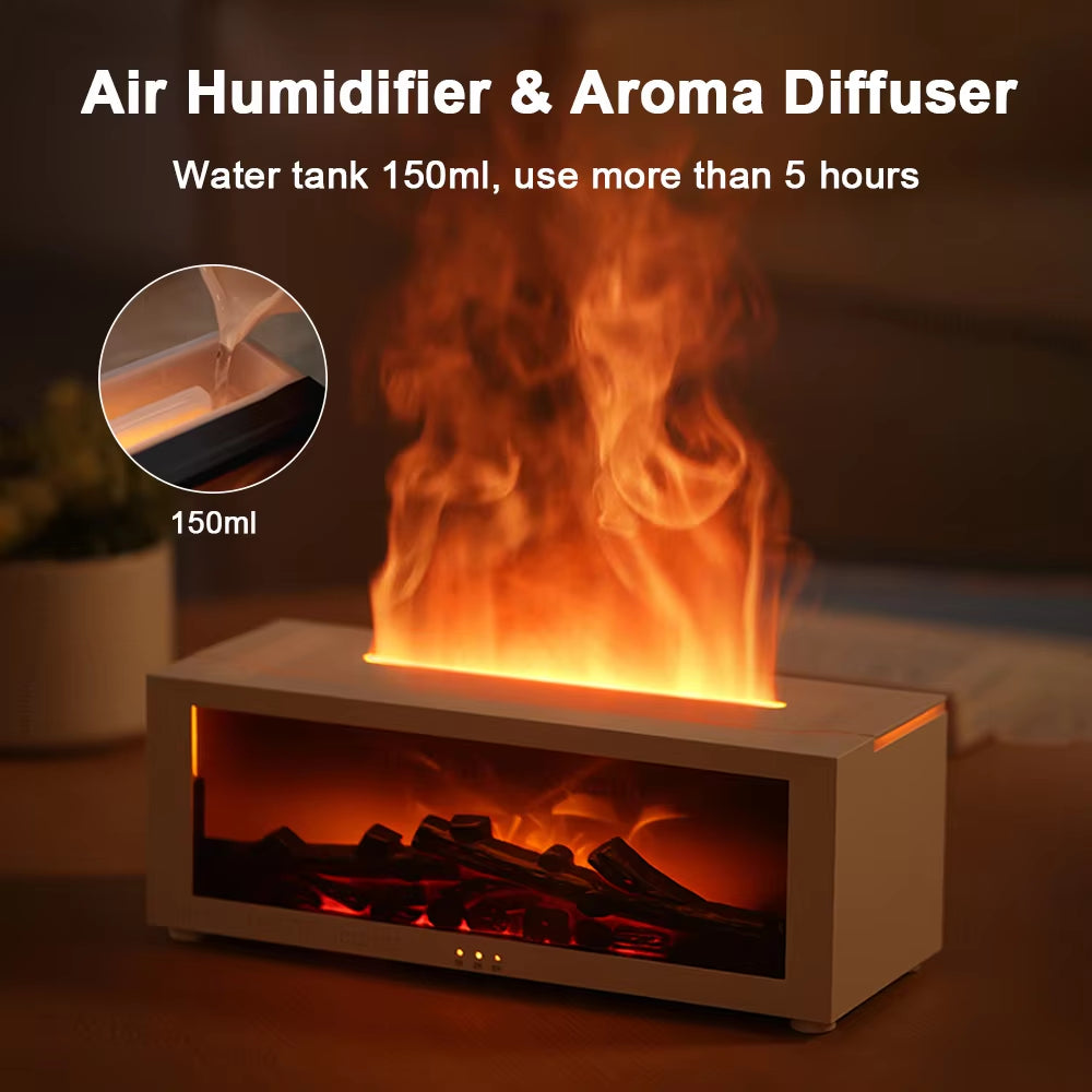 Diffuseur Flamme Humidificateur 
