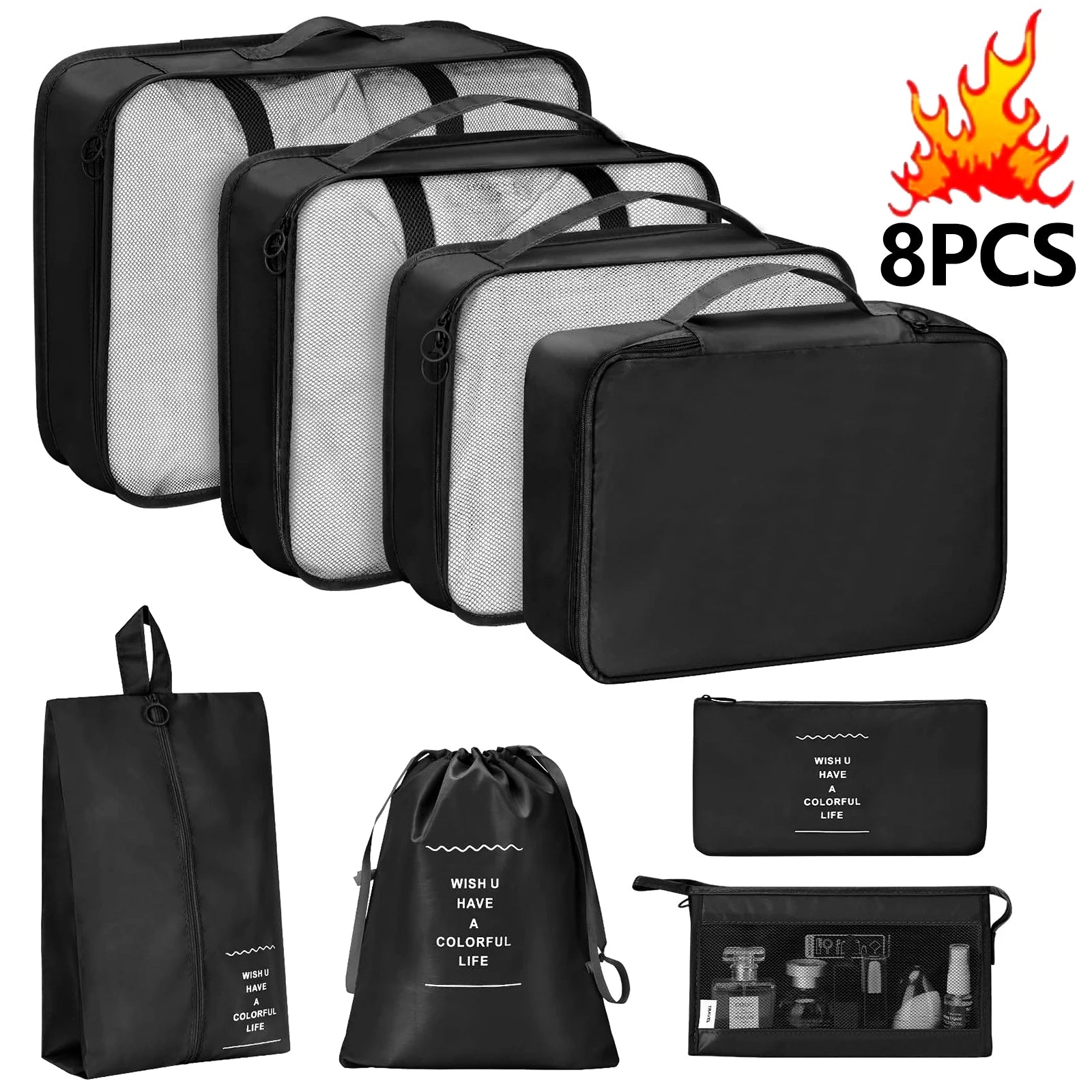 pack valise compression