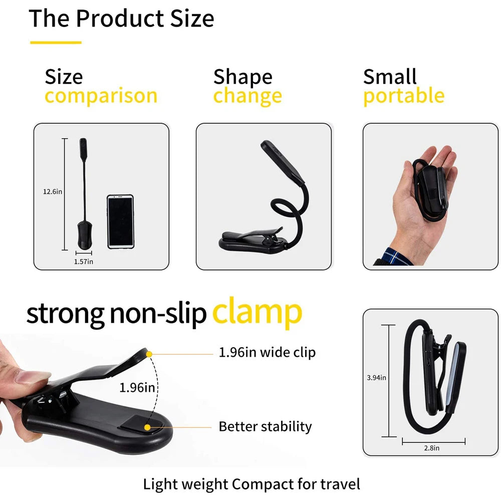 Lampe flexible anti fatigue 