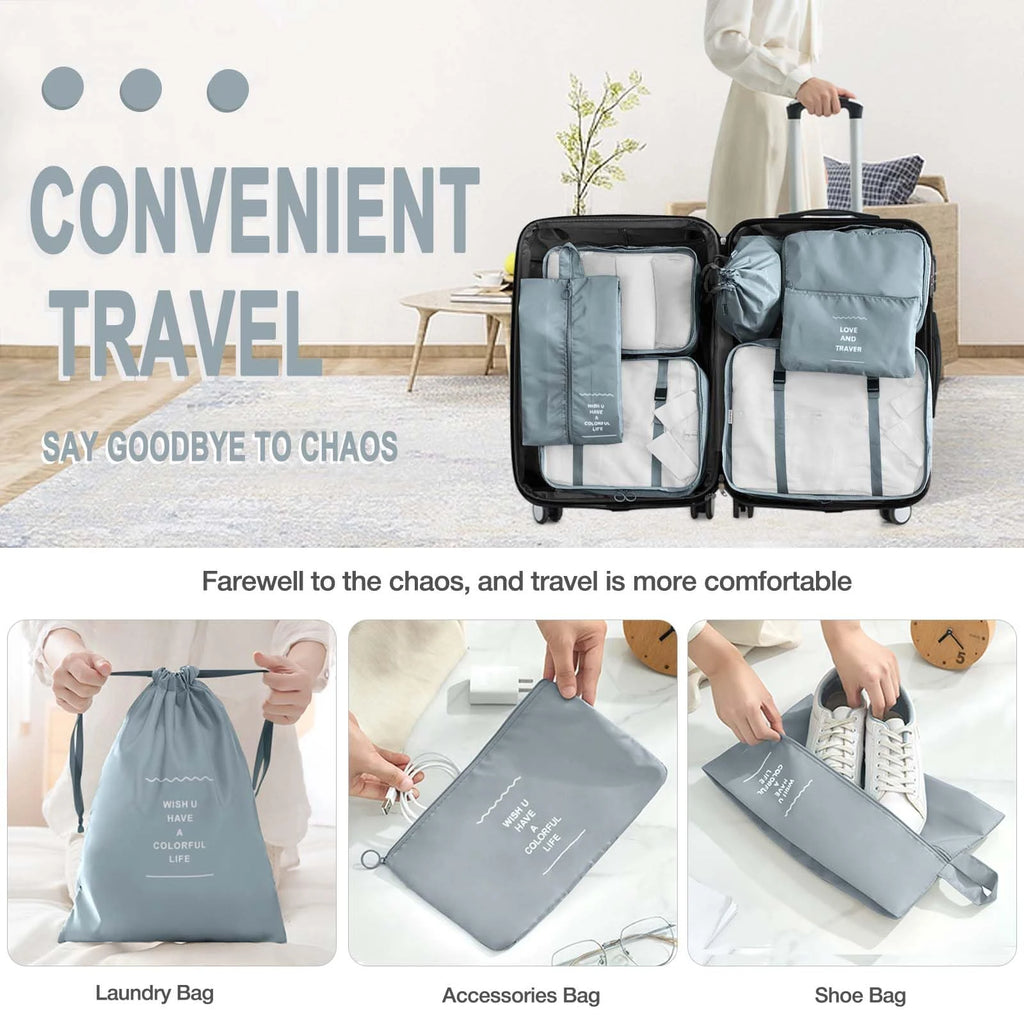 pack valise compression
