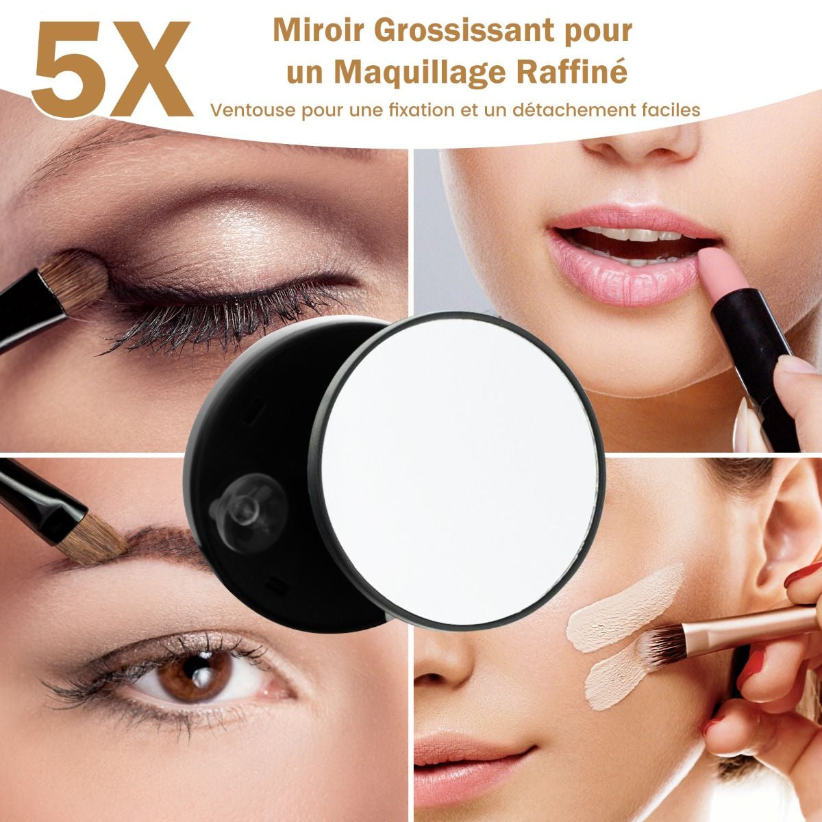 Miroir LED lumineux