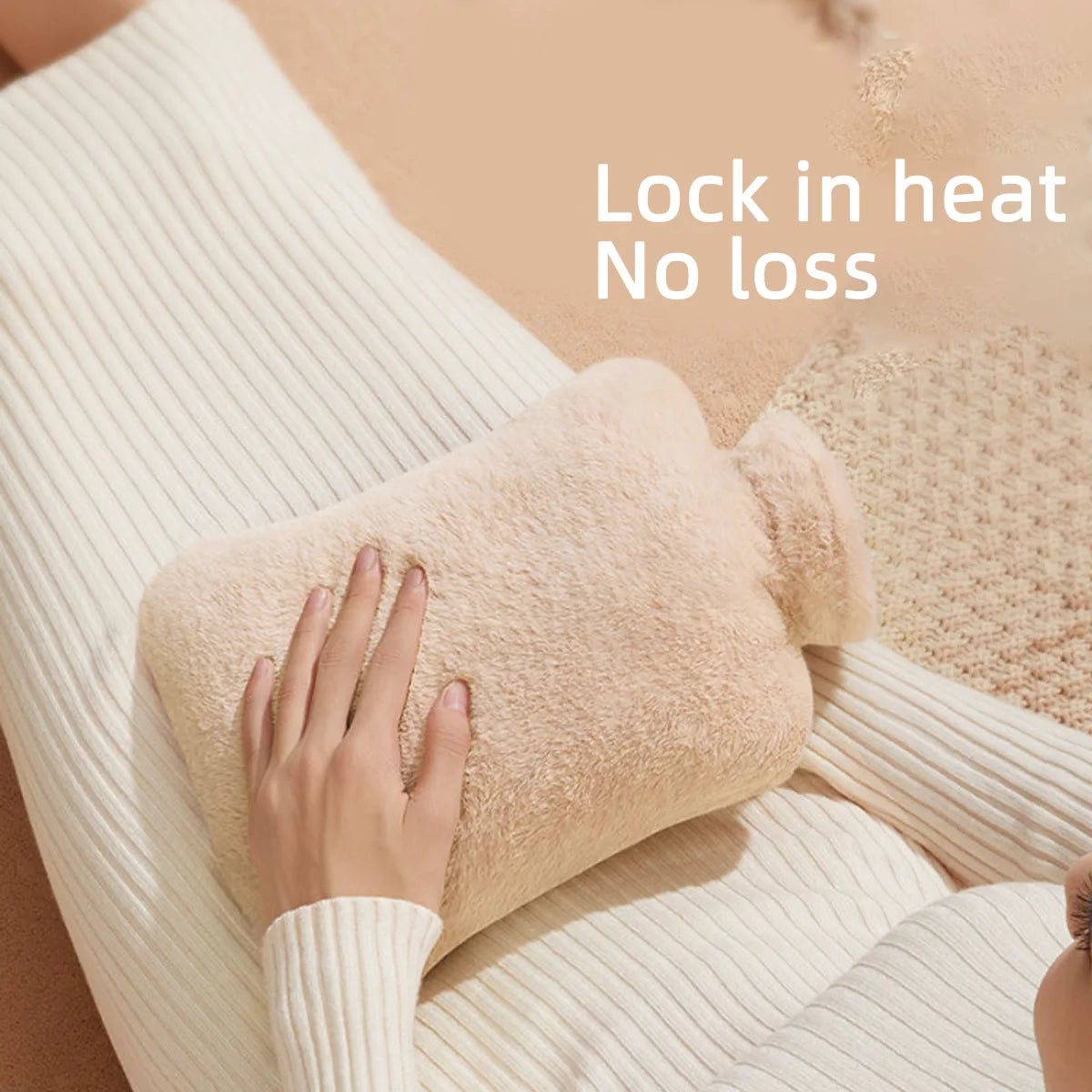 bouillotte 1L chaude pour l'hiver ou fraiche pour l'été