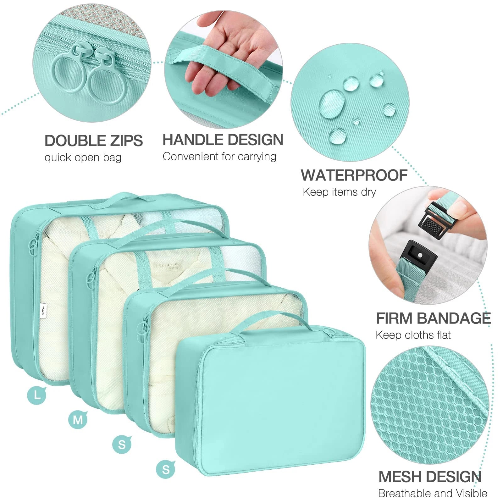 pack valise compression